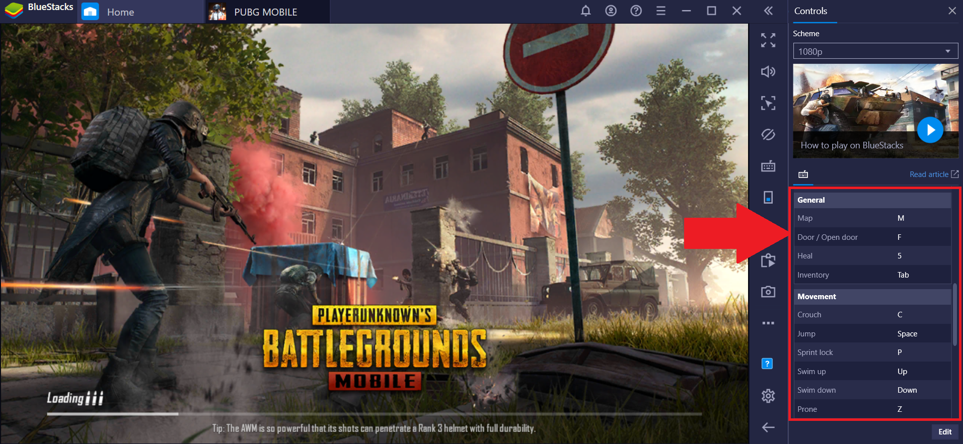 Keyboard Controls For Pubg Mobile On Bluestacks 4 205 And Above Bluestacks Support