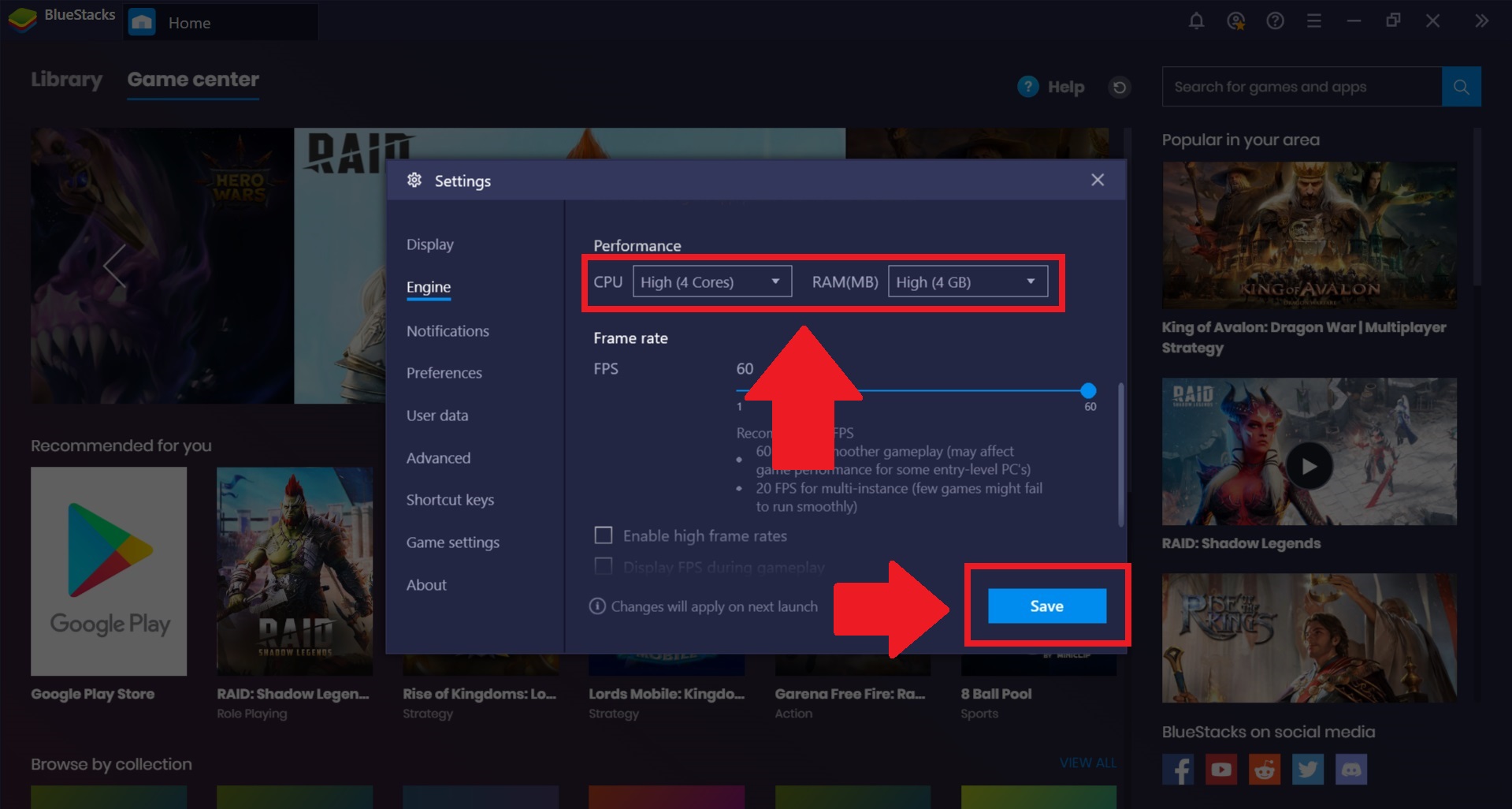 Recommended Game Settings On Pubg Mobile Bluestacks 4 205 And