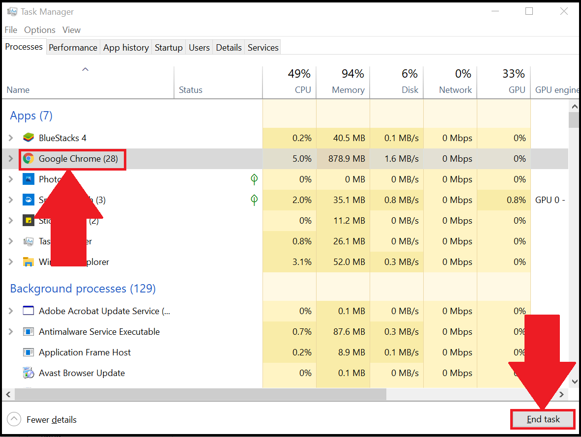 decrease ram usage for bluestacks mac