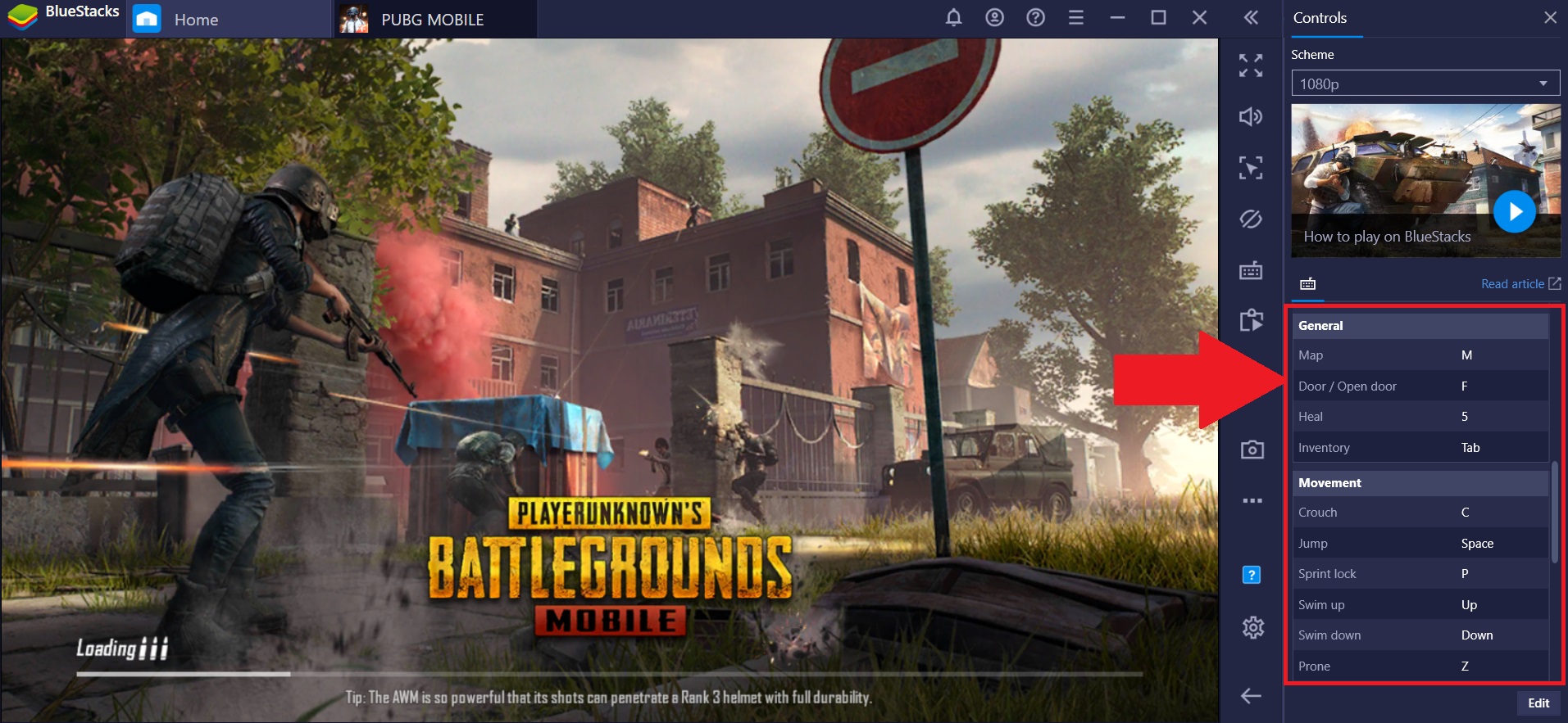 Keyboard Controls For Pubg Mobile On Bluestacks 4 230 And Above Bluestacks Support
