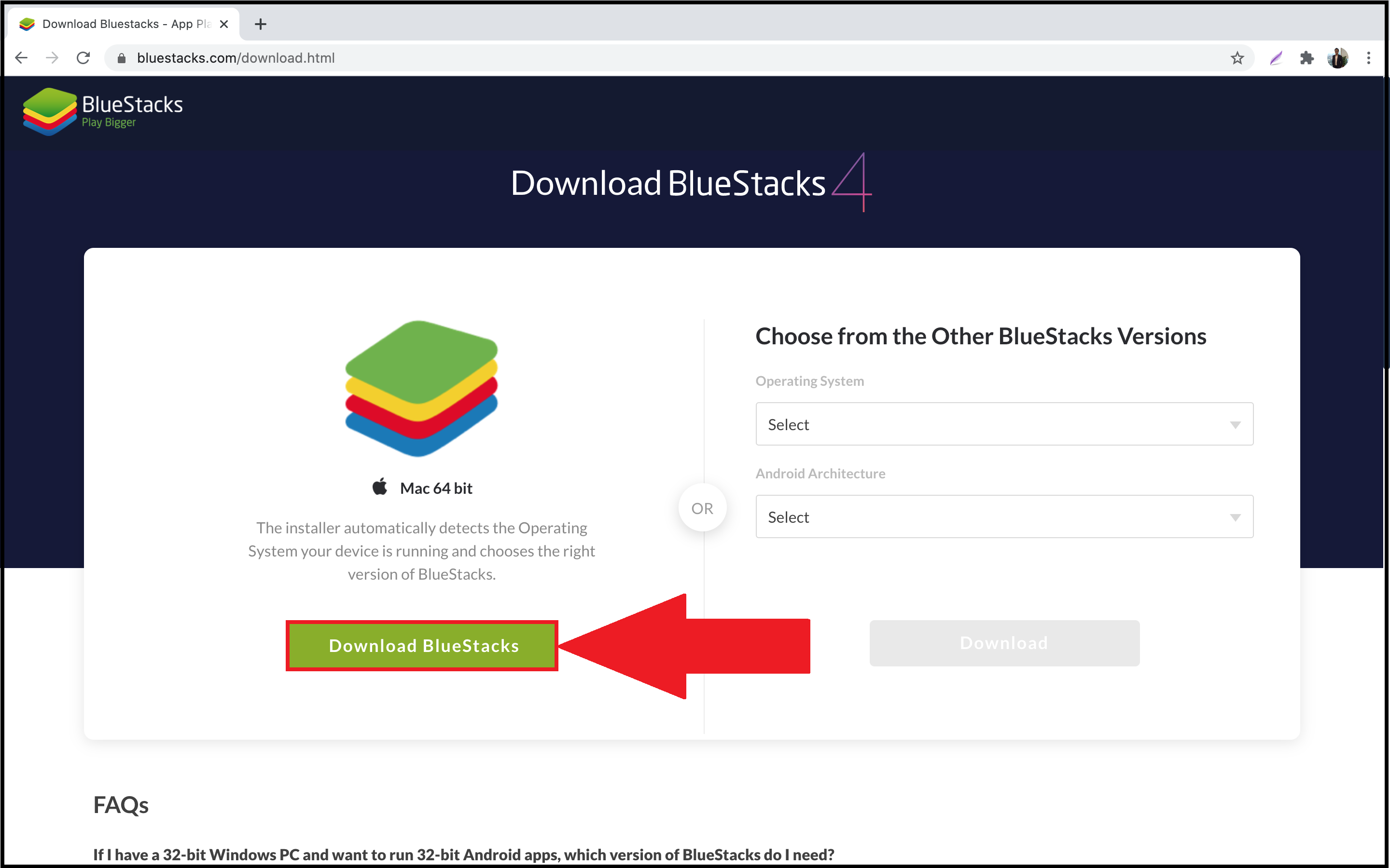 Bluestacks App Mac Download