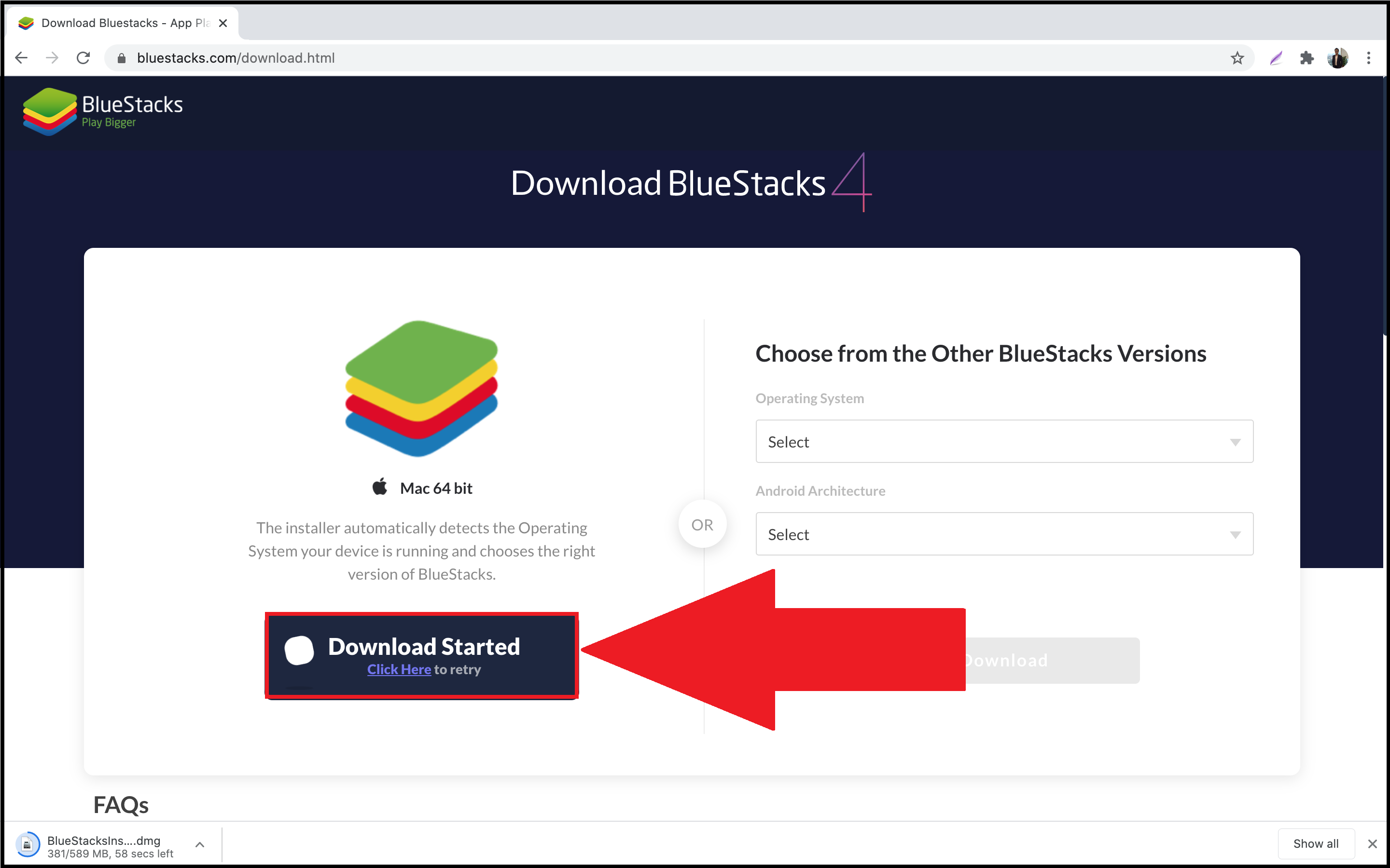 Bluestacks mac os