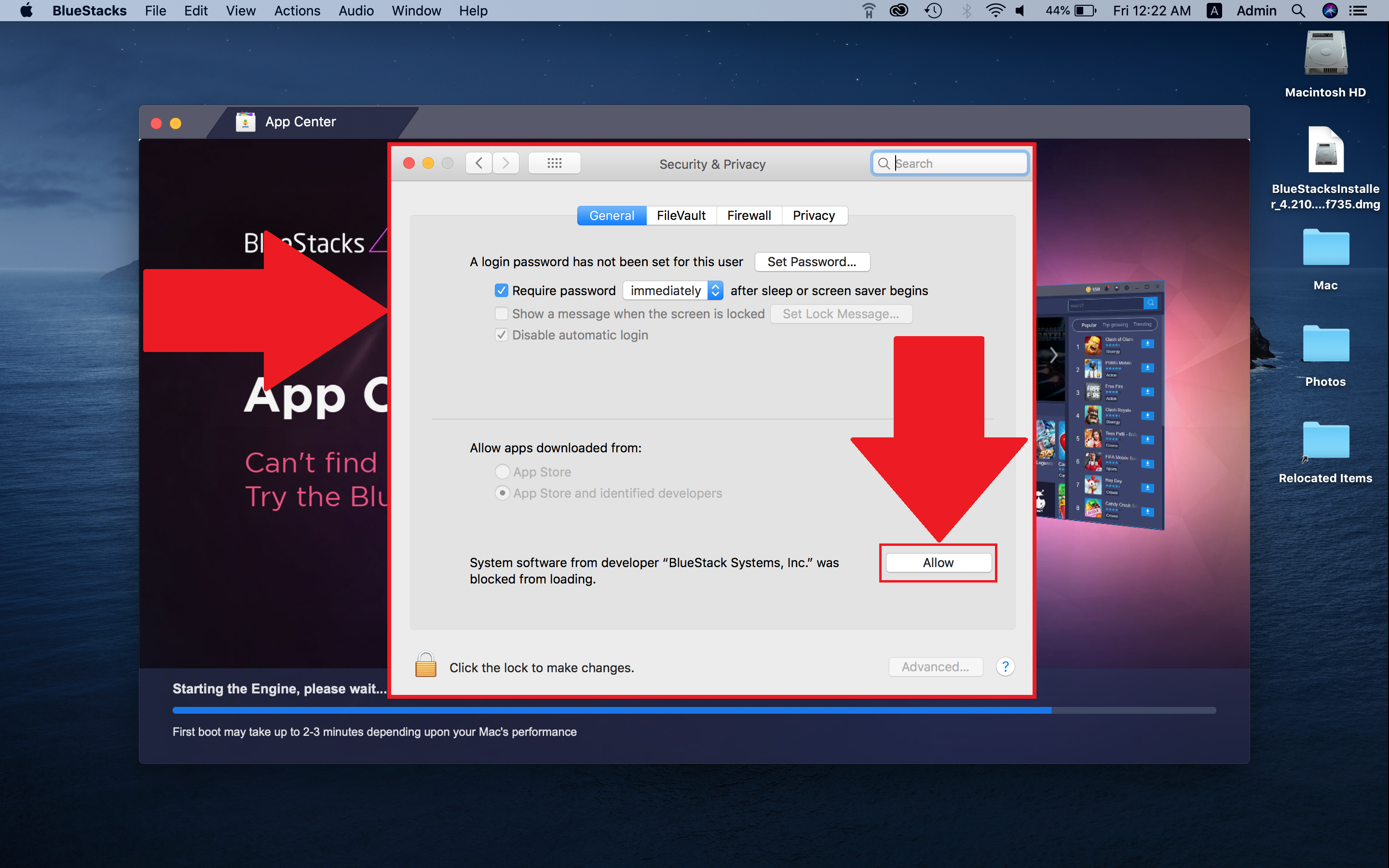 How to install bluestacks for mac os