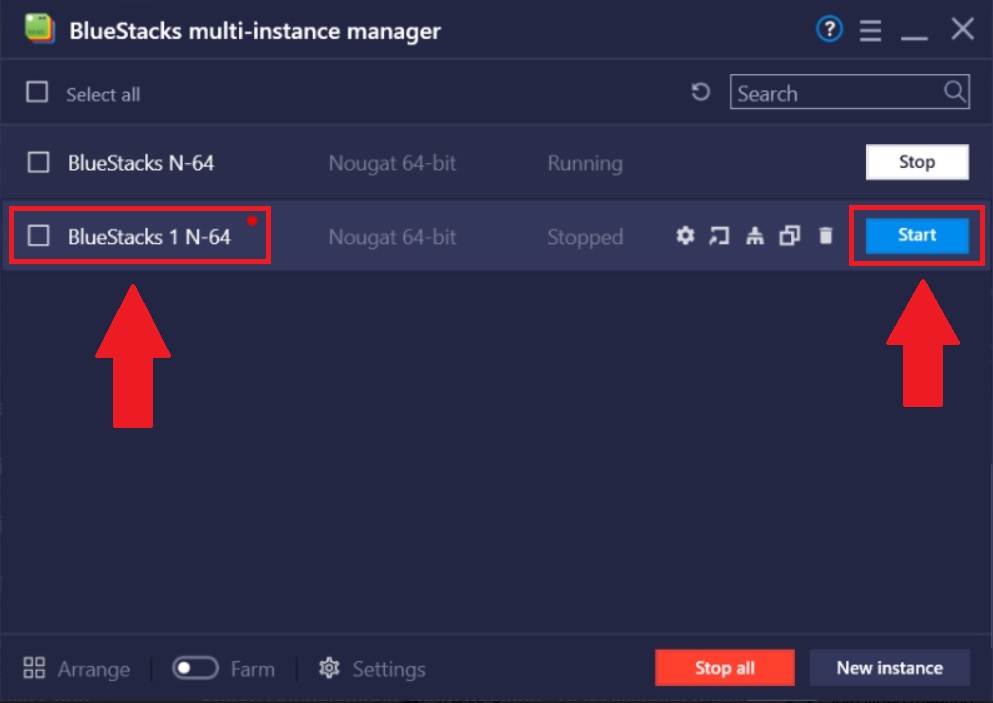 Multi Instance Manager How To Select The Right Android Version On Bluestacks 4 Bluestacks Support