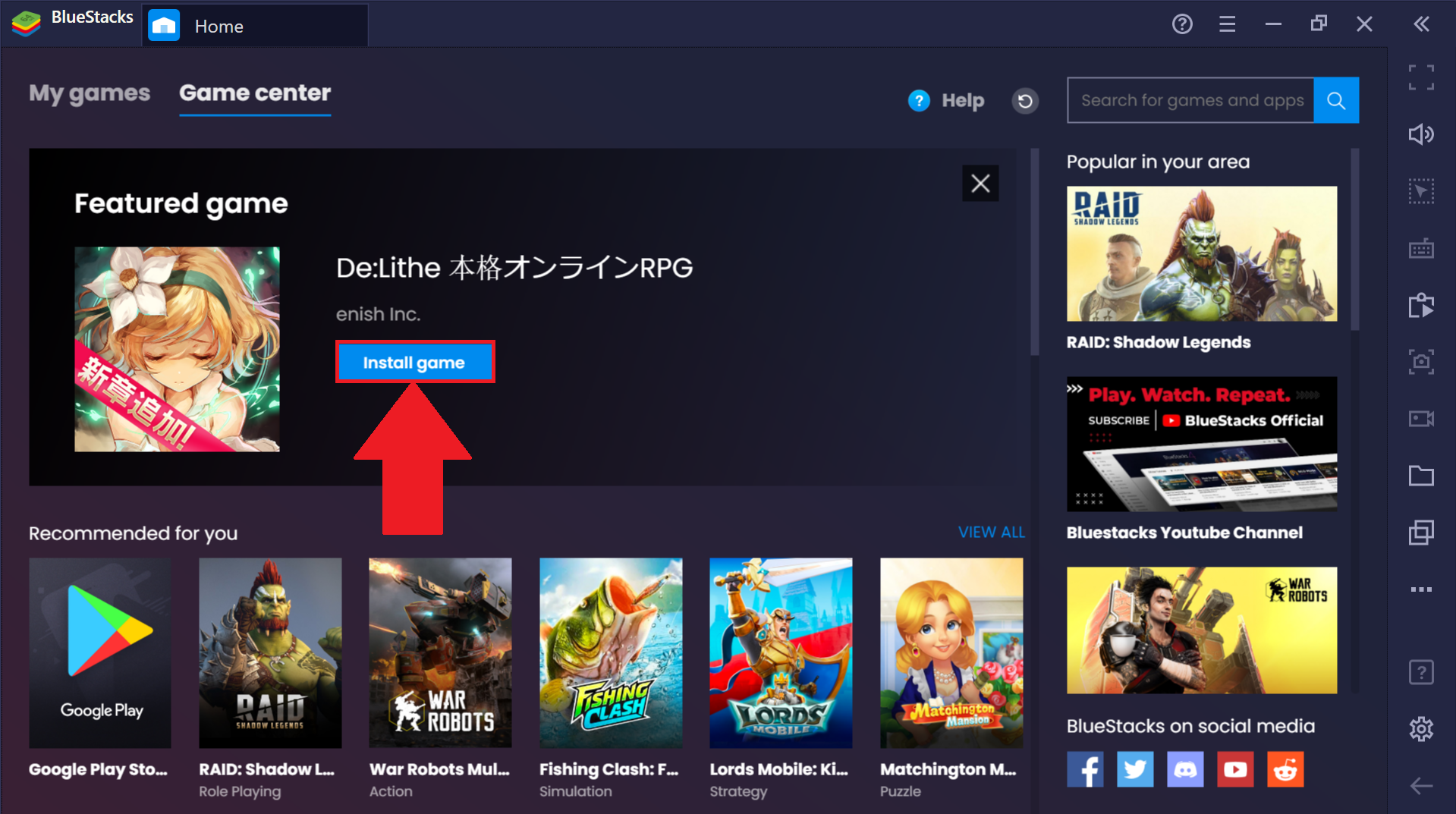 Как играть в De:Lithe на BlueStacks 4? – Поддержка BlueStacks