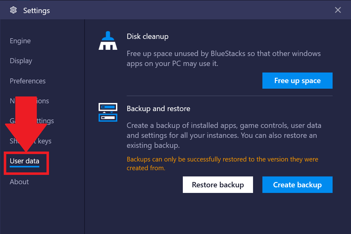 set mac address for bluestacks