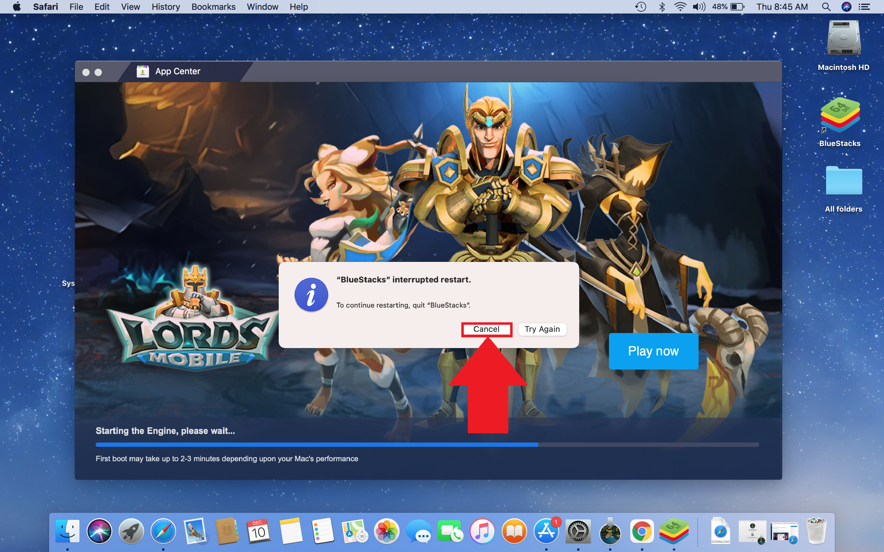 run bluestacks performance better for mac