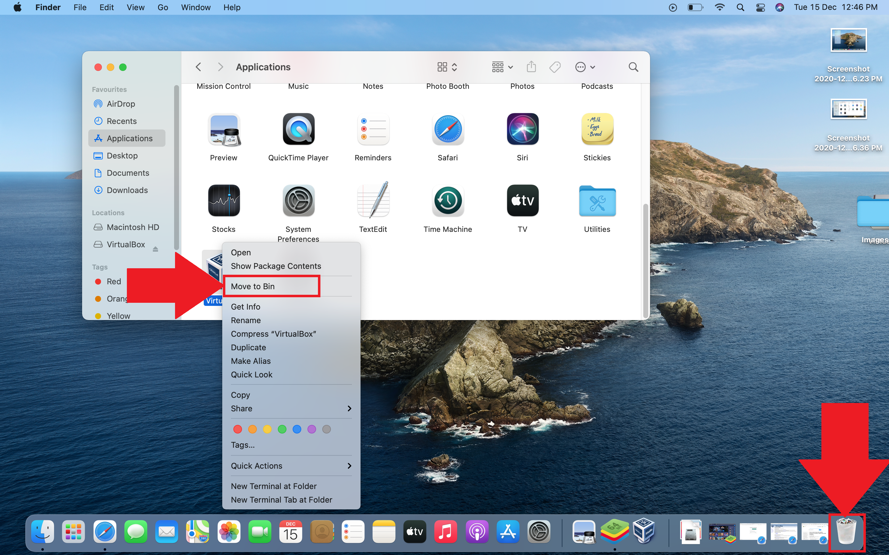 recommended mac os for virtualbox