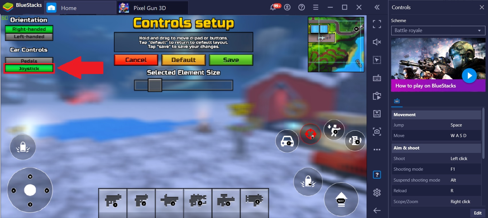 pixel gun 3d pc bluestacks