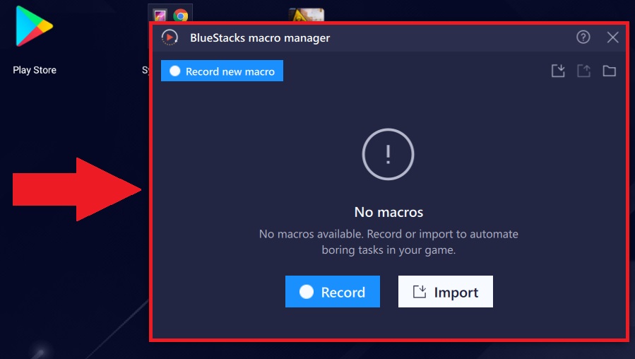 Macro Manager on BlueStacks 5 Beta – BlueStacks Support