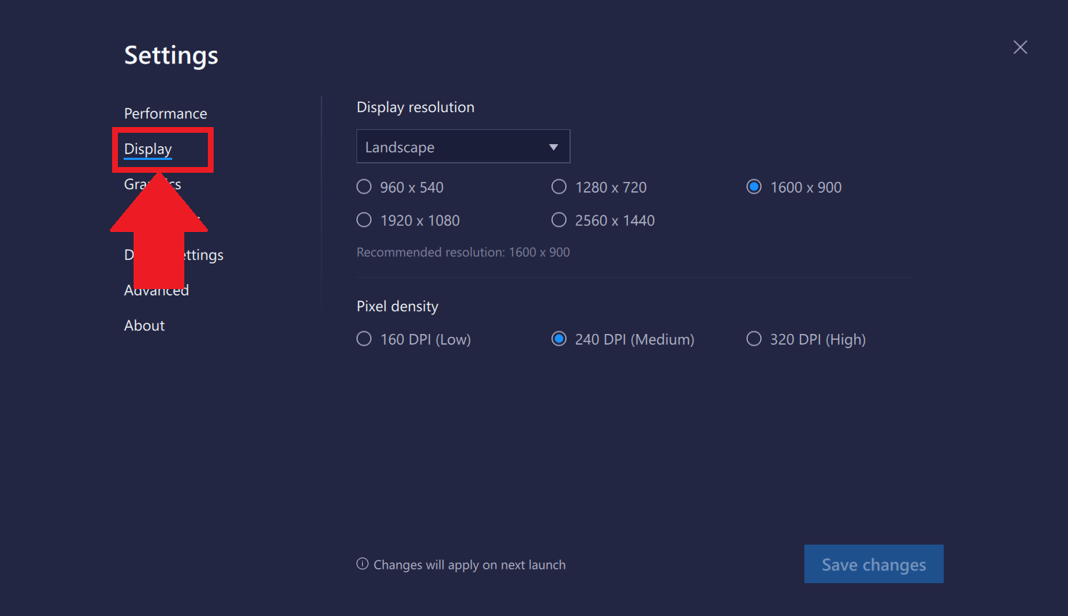 best settings for bluestacks 5