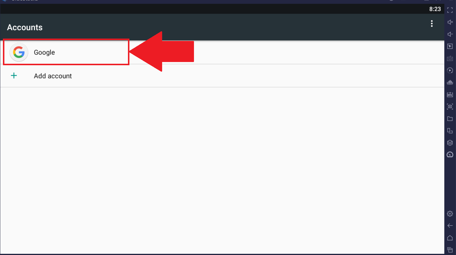 Как добавить или удалить аккаунт Google в BlueStacks 5 – Поддержка  BlueStacks