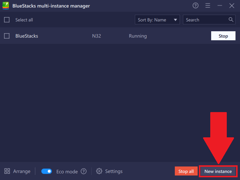 bluestacks multi instance manager does not launch