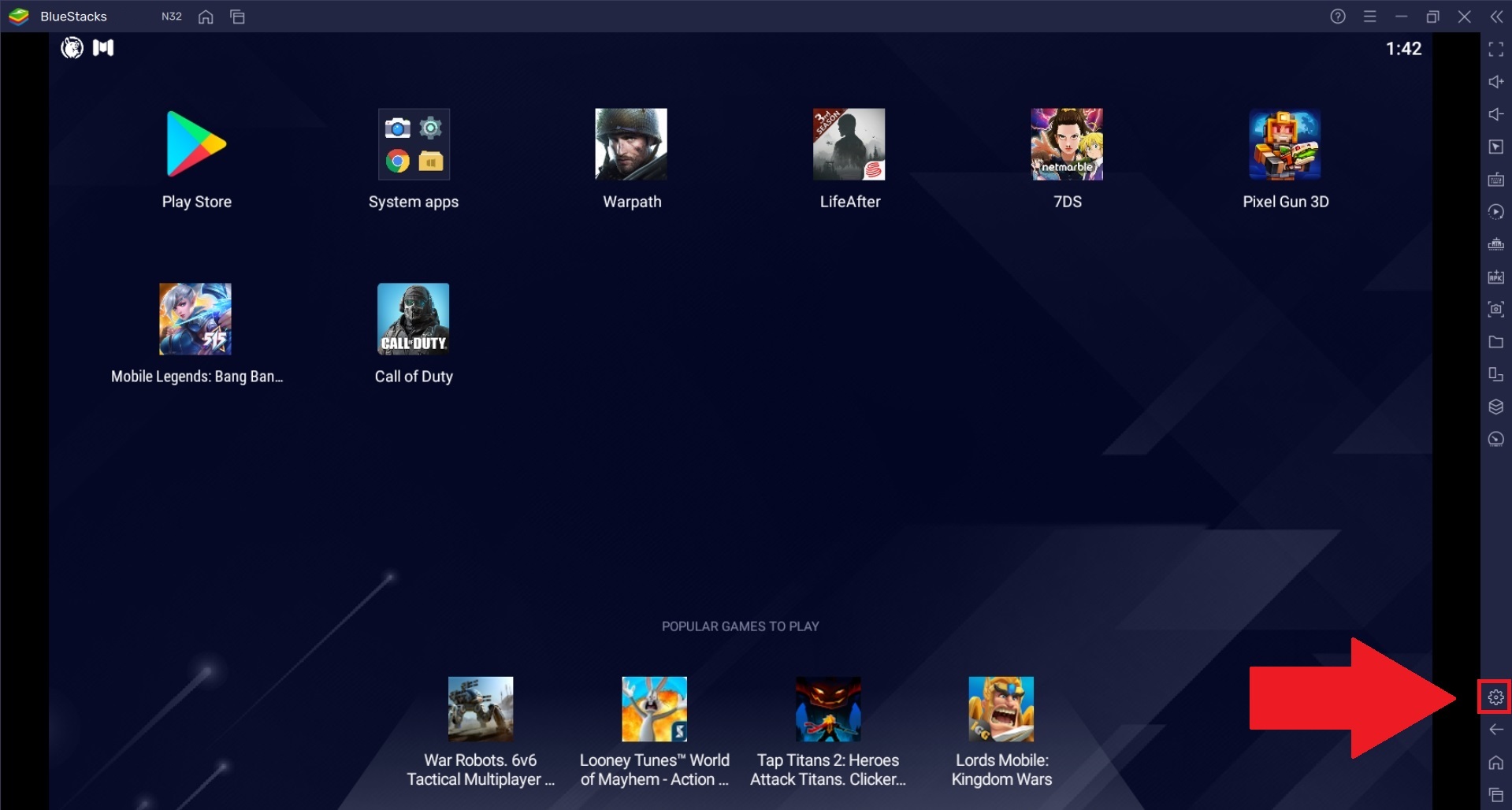 bluestacks tweaker how to change graphics settings