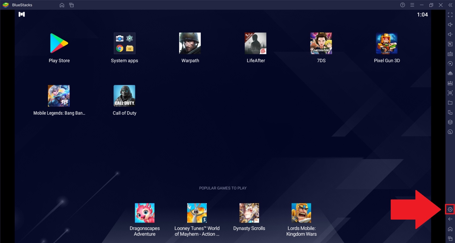 install apps on bluestacks