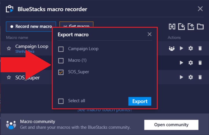 bluestacks 3 macro recorder