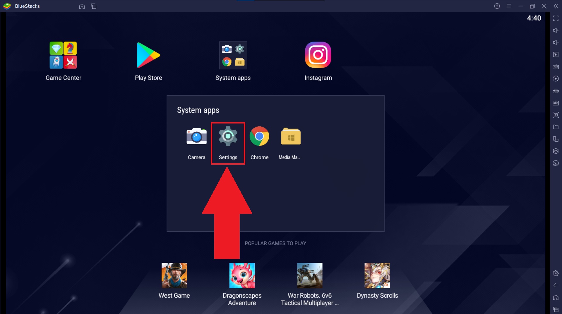 Как использовать экранную клавиатуру в BlueStacks 5 – Поддержка BlueStacks