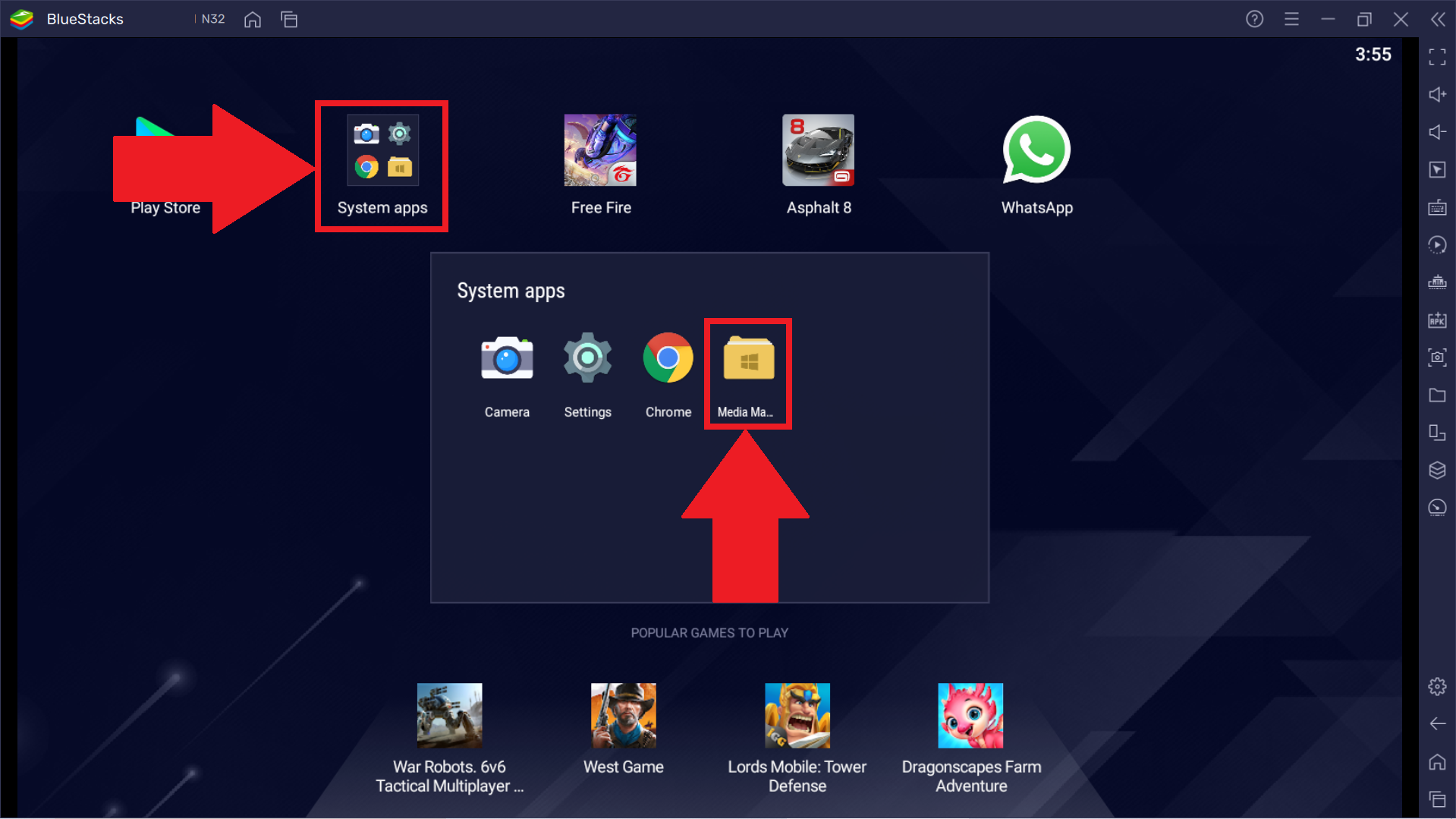 Как отправлять изображения и видео в WhatsApp на BlueStacks 5 – Поддержка  BlueStacks