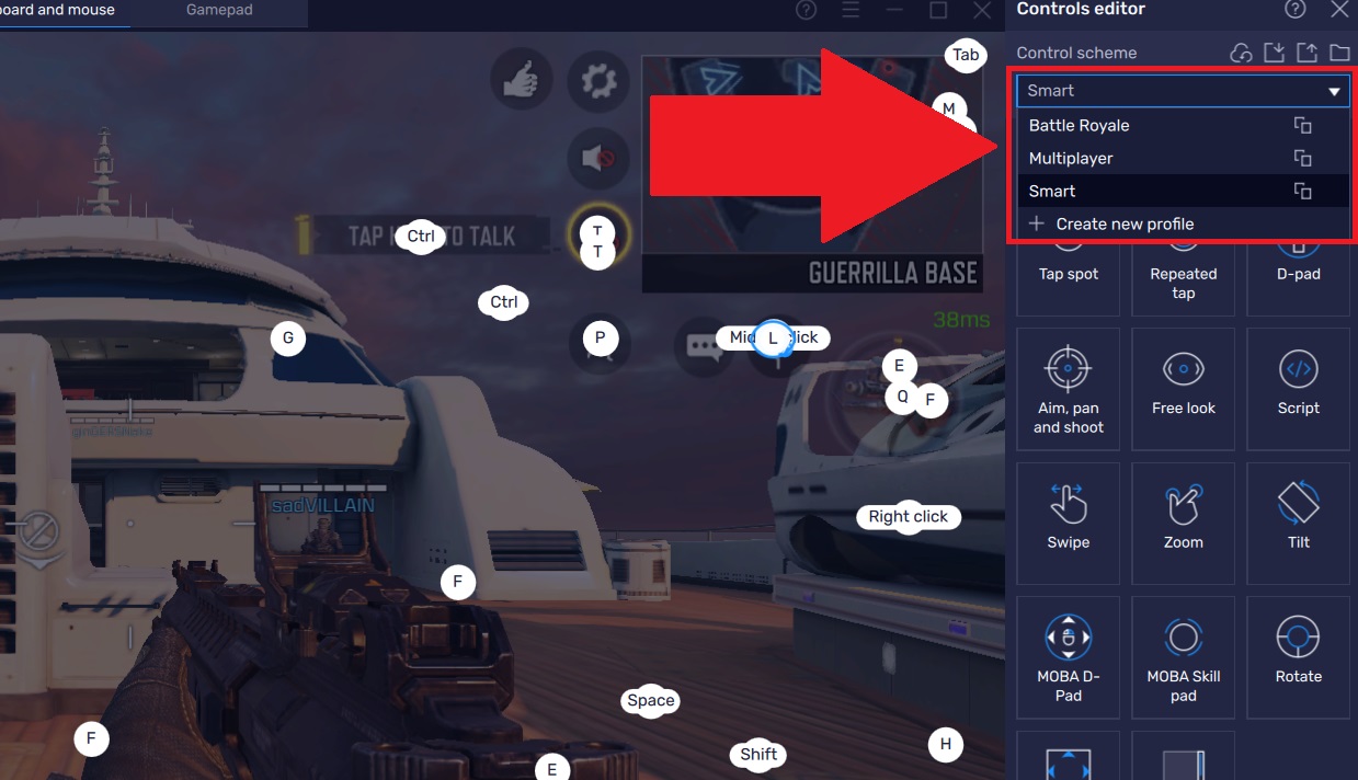 How to view or hide gamepad controls on-screen on BlueStacks 5 – BlueStacks  Support