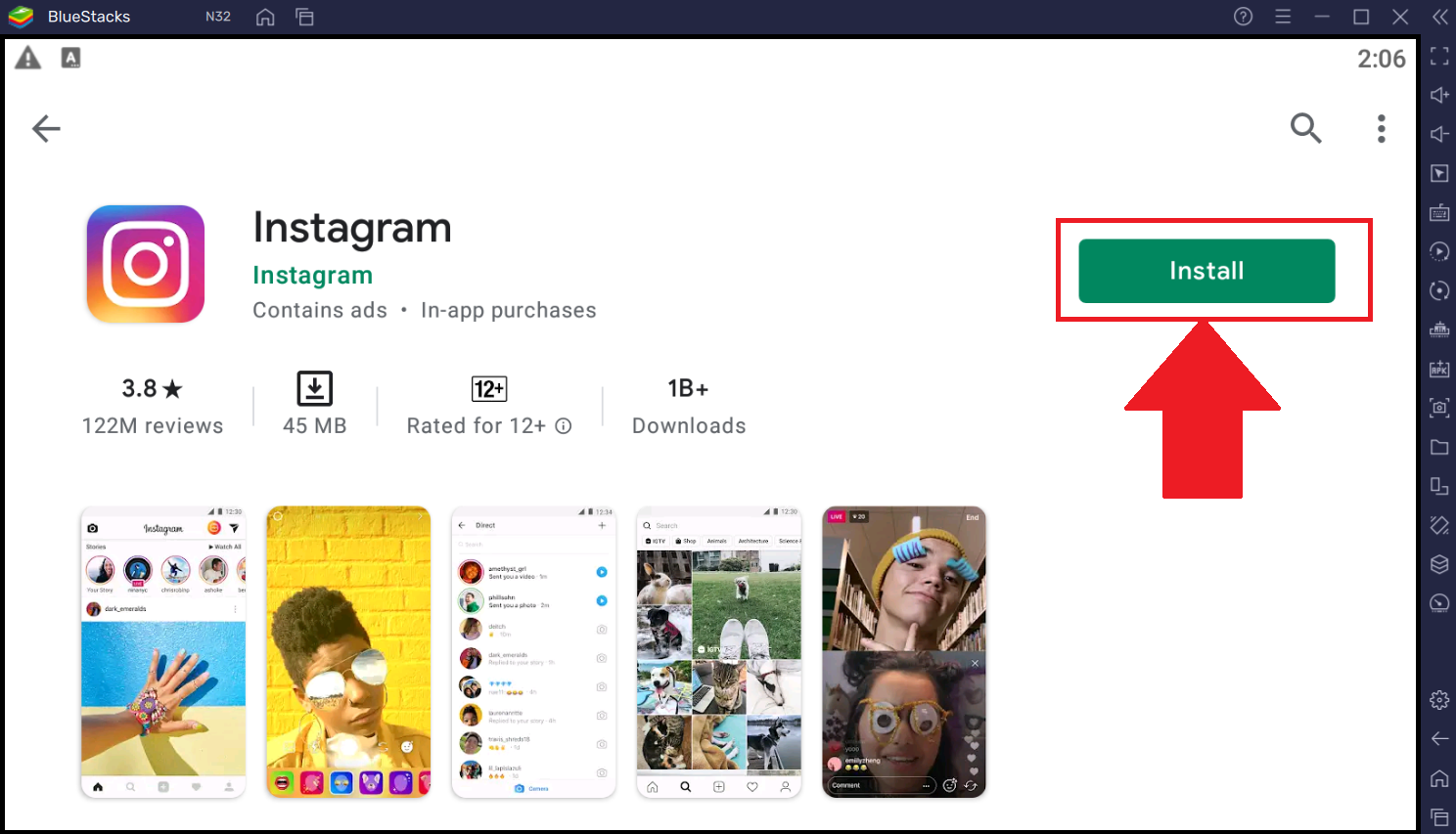 dl instagram for pc