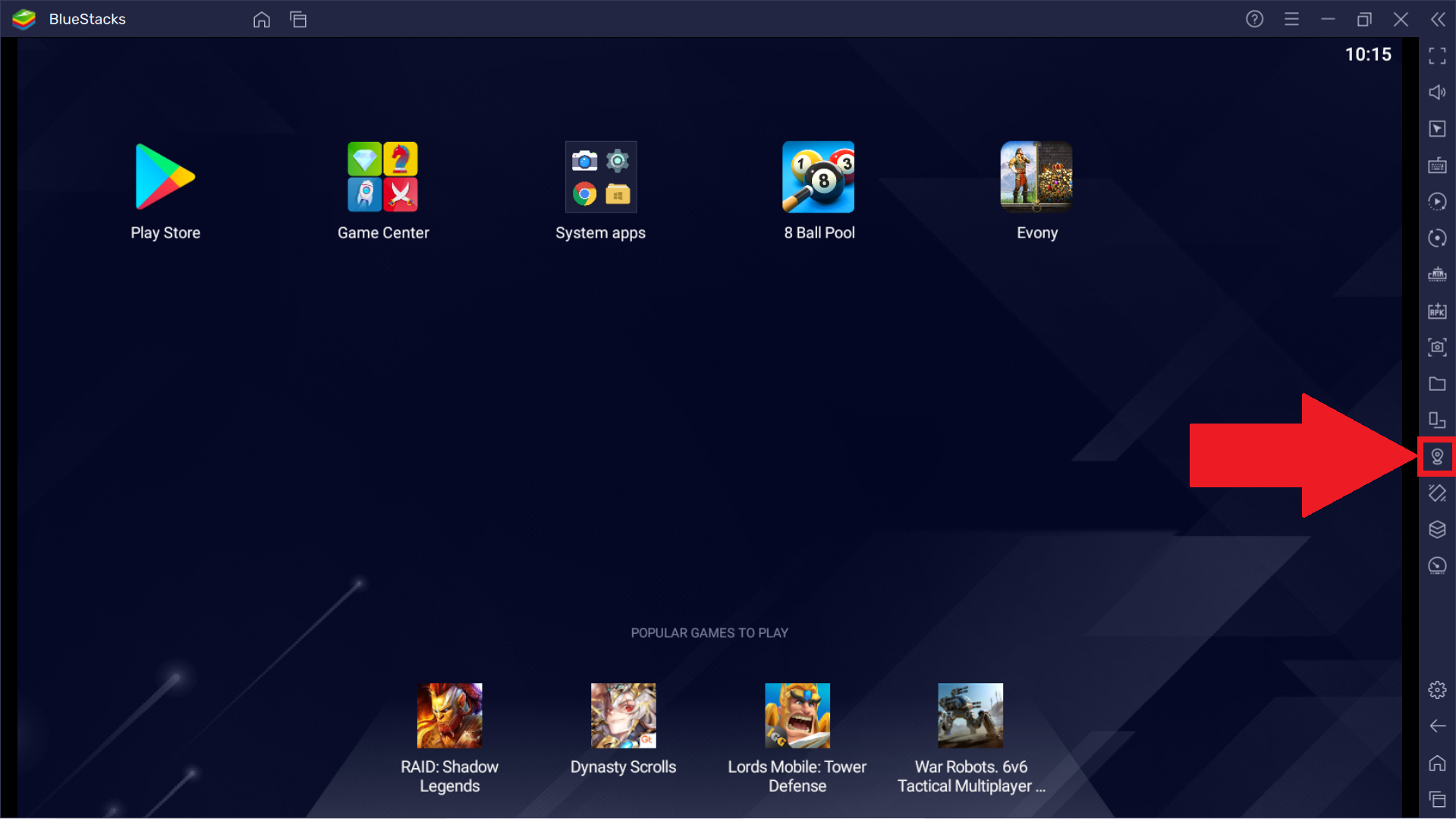 bluestacks google maps apk