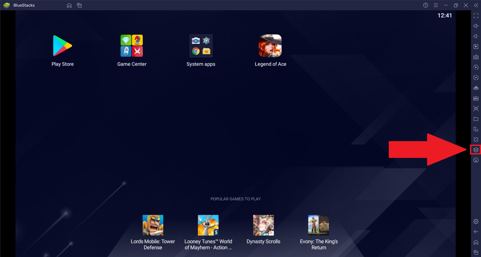 what version of android is in bluestacks
