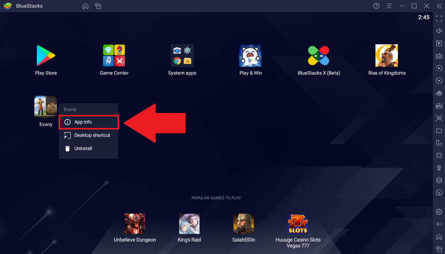 Por que vejo um pop-up Download adicional necessário no BlueStacks 5 –  Suporte BlueStacks