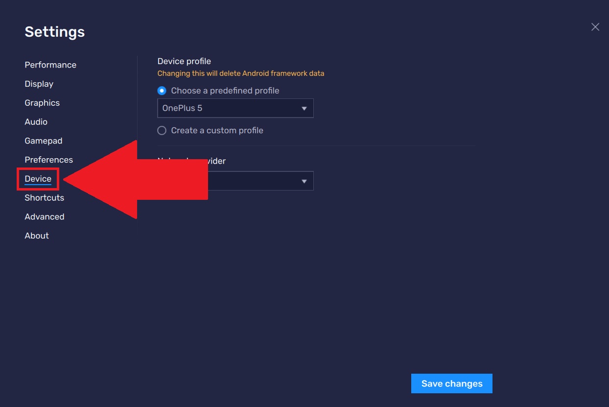 How to switch device profile in BlueStacks 5 – BlueStacks Support