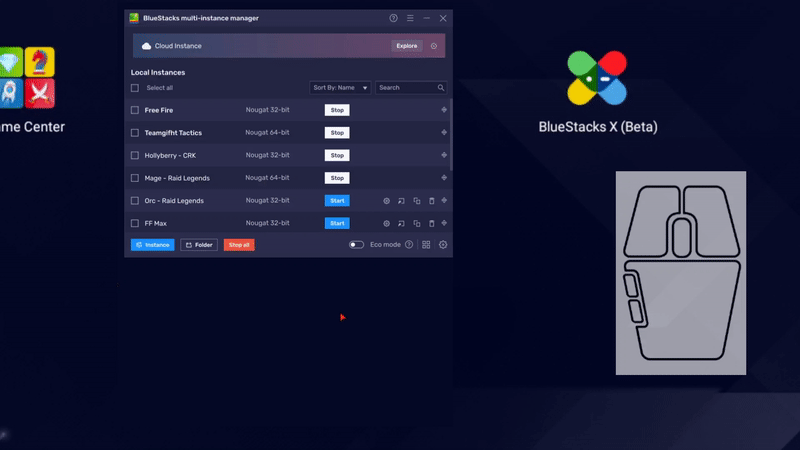 Cara mengatur instance di Multi-instance Manager di BlueStacks 5 ...
