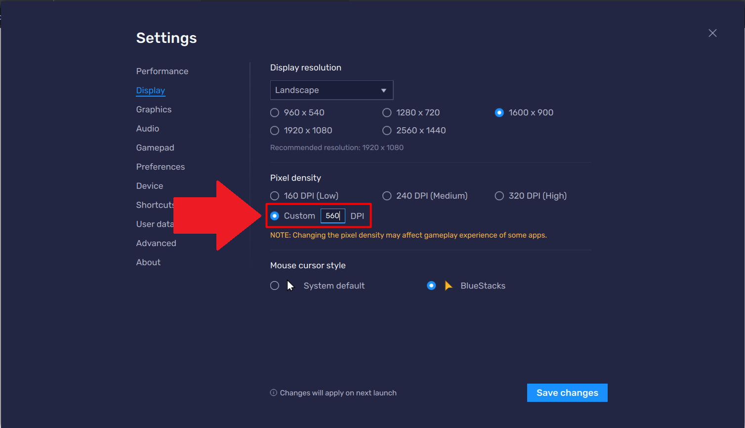 Configuring Fire - Fire