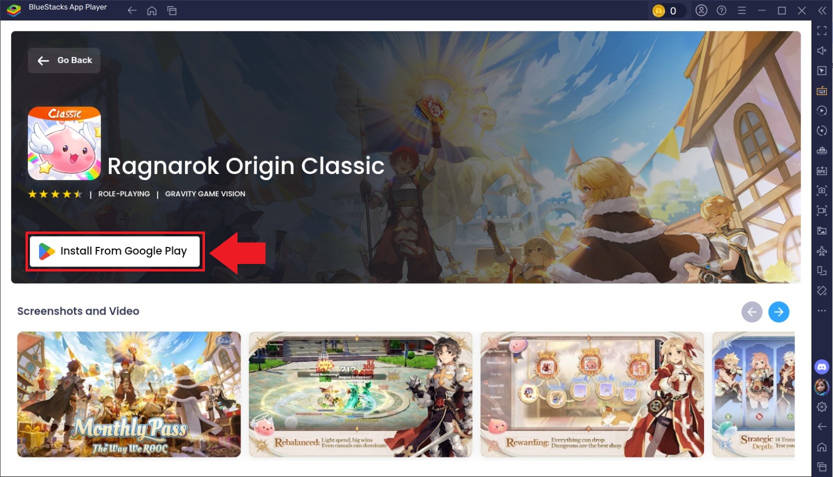 Comment télécharger et installer Ragnarok Origin Classic sur BlueStacks