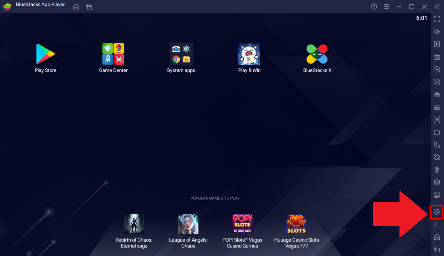 bluestacks custom profile android version 4