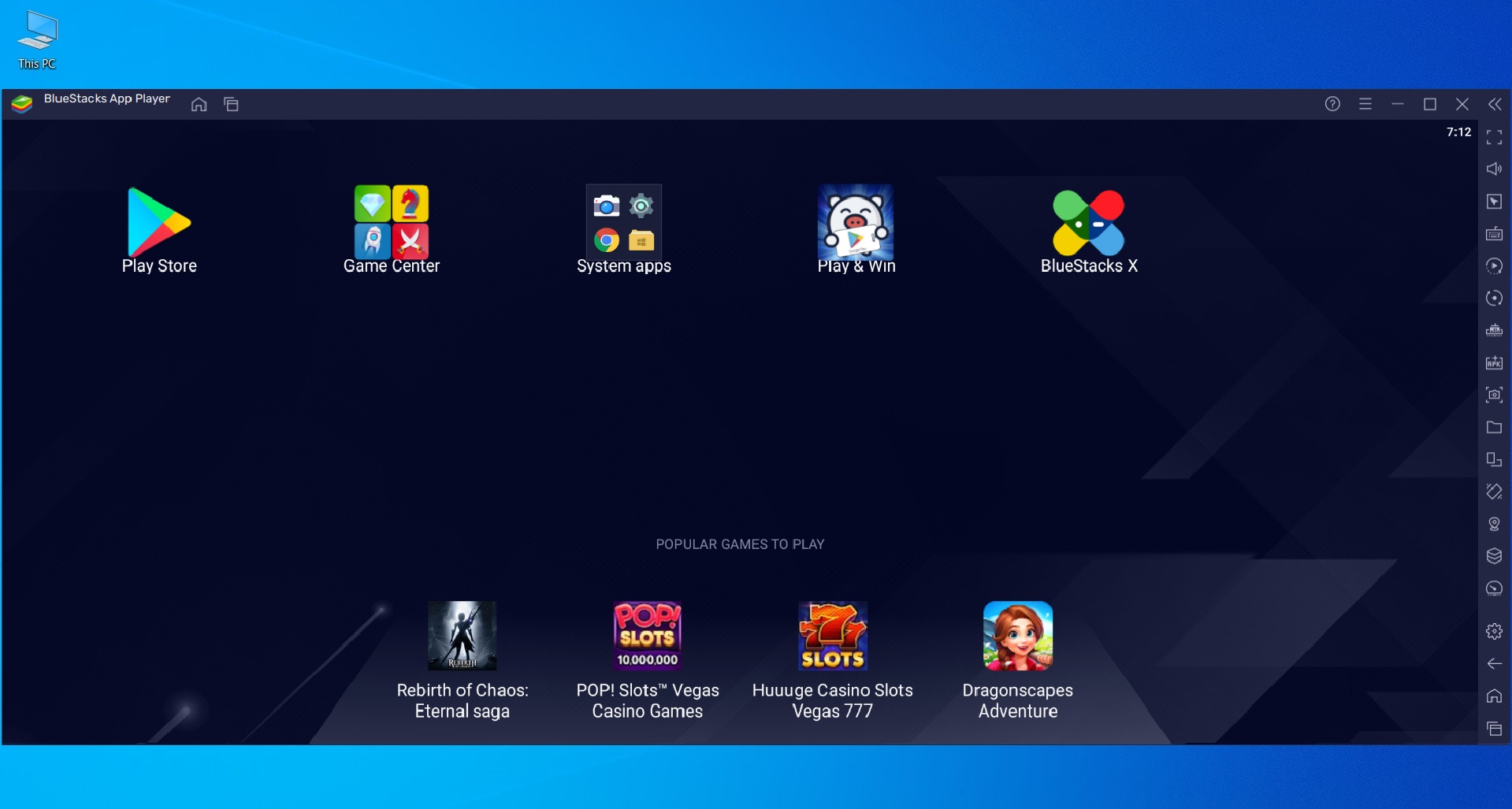 Bluestacks запуск игр