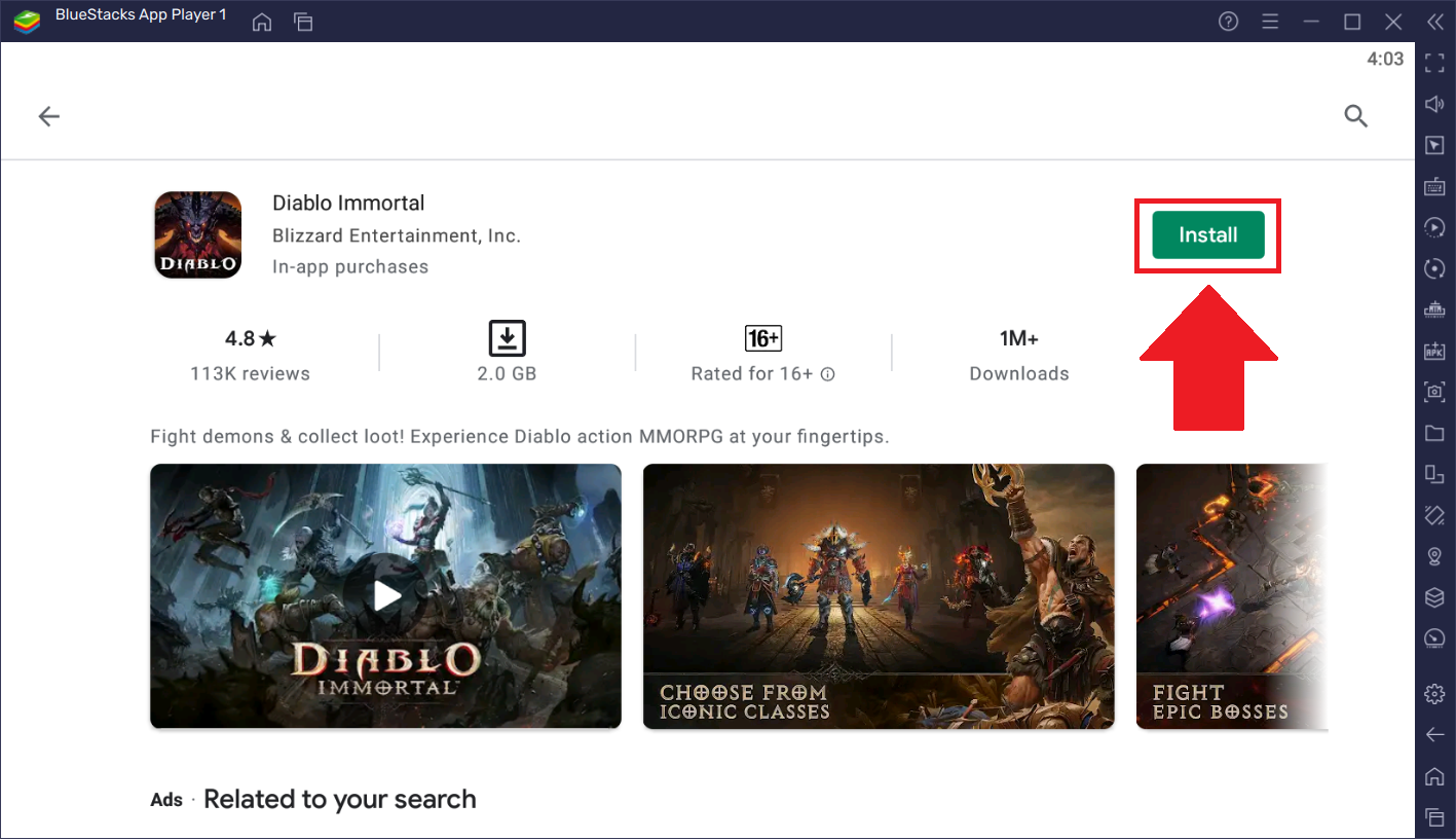 Как играть в Diablo Immortal на BlueStacks 5 – Поддержка BlueStacks